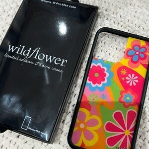 Wildflowers Limited Edition iPhone 13 Pro Max Case - Colorful Floral Design